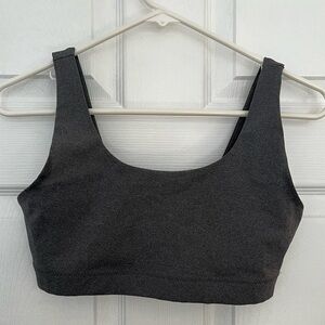 Everlane sports bra small gray like new